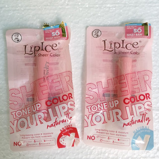 [Naturally] Son Lipice Sheer Color Tone Up Color naturally dưỡng ẩm chuyển màu chống nắng SPF16