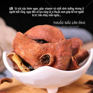 Vỏ lựu khô 500g, thạch lựu bì, thơm, sạch, hỗ trợ kháng khuẩn, tốt cho tiêu hóa - Lãn ông