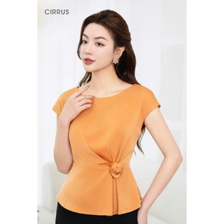 Áo sơ mi Cirrus lụa ngọc trai 140280