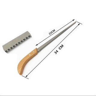 Cưa gỗ lưới thép cầm tay mini cưa cành cây vị trí hẹp, cưa lách loại tốt