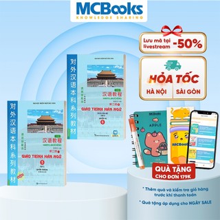 Sách - Combo Giáo Trình Hán Ngữ Tập 3 (Quyển Thượng và Quyển Hạ)