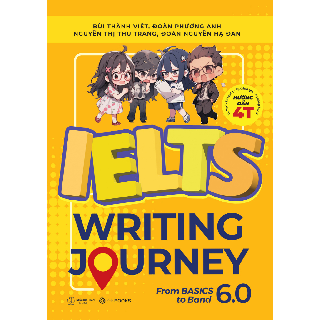 Sach - Bộ Sách Tiếng Anh Ielts Writing Journey (Tập 1,2) - Từ Cơ Bản Đến Band 8.0 | BigBuy360 - bigbuy360.vn