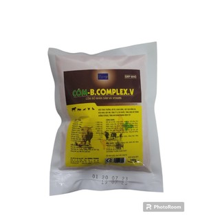 Bcomplex cốm nhân sâm 100g, giúp bóng lông mượt da, cung cấp vitamin