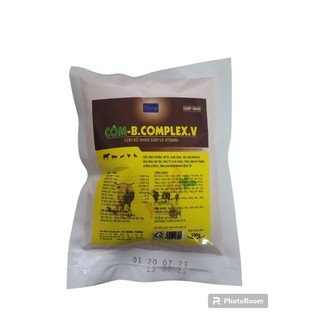 Bcomplex cốm nhân sâm 100g, giúp bóng lông mượt da, cung cấp vitamin