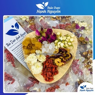 Trà Dưỡng Nhan 7 Vị Mix Sẵn (Đẹp Da, Giữ Dáng, Thanh Lọc Cơ Thể, Giảm Căng Thẳng Stress)