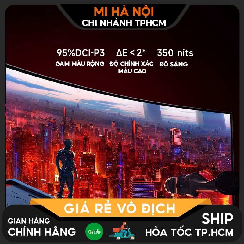 Màn hình cong Xiaomi Redmi 34 inch G34WQ (Bản Mới 2024) - Tốc độ làm mới 180Hz | BigBuy360 - bigbuy360.vn
