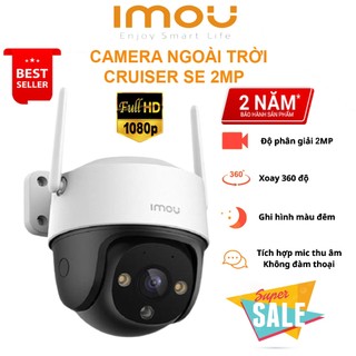 Camera IP Wifi ngoài trời IMOU S21FP/S41FP 1080P 2K 2MP 4MP Có Míc Thu Âm Thanh, Có Màu Đêm, Xoay 360 Độ - BH 2 NĂM
