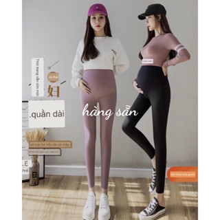 Quần Legging Bầu 💓FREESHIP💓Quần Tập Yoga Dáng Dài Cho Mẹ Bầu Đẹp Hàng Quảng Châu