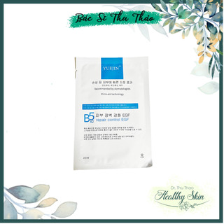 MẶT NẠ DƯỠNG ẨM SÁNG DA YERMA COLLAGEN ESSENCE MASK và phục hồi Yuejin B5 Repair Control EGF