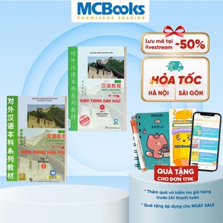 Sách - Combo Giáo Trình Hán Ngữ Tập 1 (Quyển Thượng và Quyển Hạ)