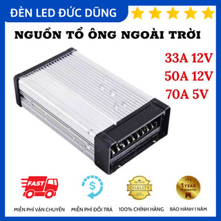   LOẠI TỐT  Nguồn Tổ Ong 12V 33A  chống nước ngoài trời chuyên dụng lắp camera đèn ngoài trời led dán  BH 12 tháng  