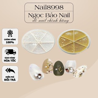 Bi set đủ size, bi trang trí móng khay