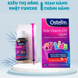 Vitamin d3 úc Ostelin Infant Drop 2,4ml và Ostelin kid liquid 20ml