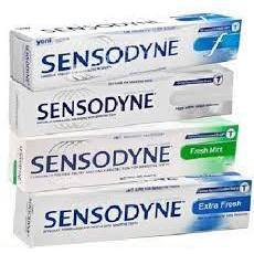 COMBO 5 Tuýp kem đánh răng SENSODYNE chống ê buốt,khử mùi,làm trắng răng thái lan