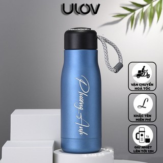 Ly Nước Giữ Nhiệt Cao Cấp Inox 304 , Ly Giữ Nhiệt Nhám Trơn Tiện Dụng Cho Dân Văn Phòng, Tập Gym ULOV- BNGNL08