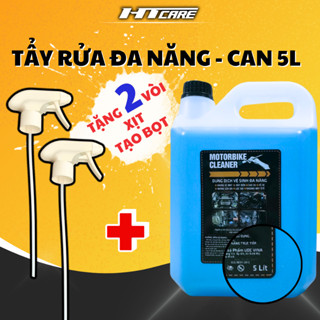 Dung dịch tẩy rửa ĐA NĂNG Motobike Cleaner CAN 5L lốc máy,nhông sên dĩa, dây điện sườn xe - HTCARE