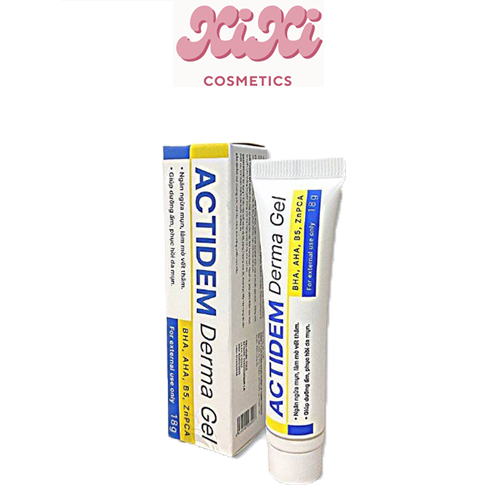 Gel giảm mụn và dưỡng ẩm da ACTIDEM Derma Gel 18g chính hãng