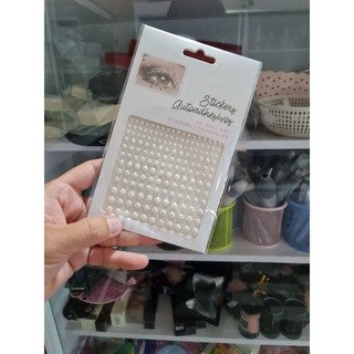 [Miếng nhiều hạt sẵn keo] Hạt đá dán tóc, mặt makeup bling hling