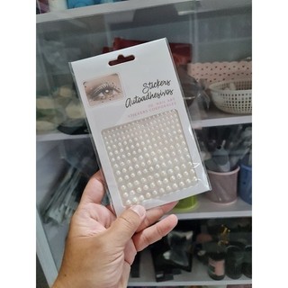 [Miếng nhiều hạt sẵn keo] Hạt đá dán tóc, mặt makeup bling hling