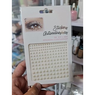 [Miếng nhiều hạt sẵn keo] Hạt đá dán tóc, mặt makeup bling hling