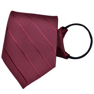 Cà Vạt Thắt Sẵn Cà Vạt Nam Anton Kẻ Đỏ Đô - CV11