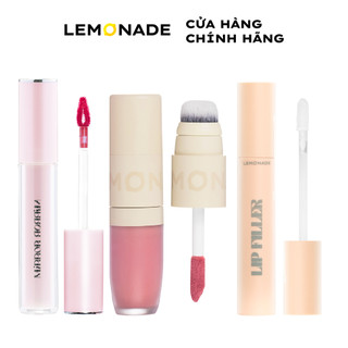Combo Lemonade Son tint Mirror Mirror Water Tint 4g, 01 Má Kem Perfect Couple 8.5g và 01 Son lót dưỡng Lip Filler 4.5g