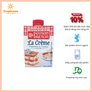 Kem whipping Paysan Breton - Hộp 200ml