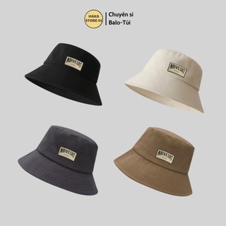 Mũ bucket nam nữ nón tai bèo Nbivesrt vành cụp Phong Cách Ulzzang Unisex nón bo đi biển du lịch
