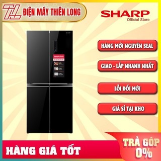 Sj-fx420vg-bk - tủ lạnh sharp inverter 362 lít sj-fx420vg-bk - giao miễn phí hcm