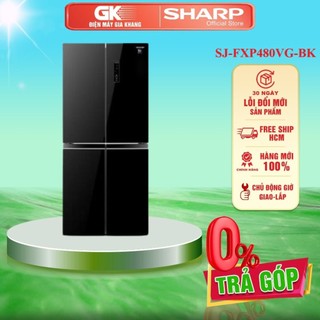 Sj-fxp480vg-bk - tủ lạnh sharp inverter 401l sj-fxp480vg-bk - bảo hành chính hãng