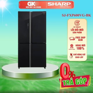 SJ-FXP600VG-BK --- Tủ lạnh Sharp Inverter 525 Lít 4 cửa SJ-FXP600VG-BK - GIAO MIỄN PHÍ HCM