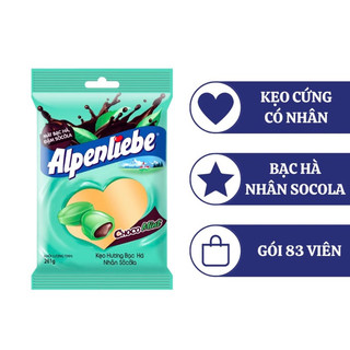 Kẹo Hương Bạc Hà Nhân Sôcôla Alpenliebe ChocoMint