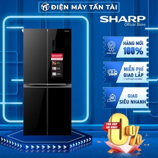 Sj-fx420vg-bk - tủ lạnh sharp inverter 362 lít sj-fx420vg-bk bộ lọc khử mùi deodorizer - giao hàng miễn phí hcm