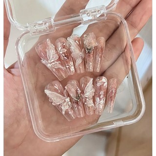 Nailbox thiết kế , mẫu gắn đá pha lê - mã 239