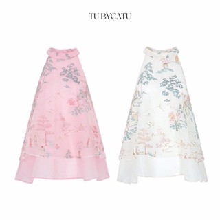 TUBYCATU | Áo yếm Ý Niên - Trắng/ Hồng