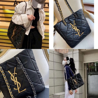 Túi Chữ Y trần trám quai xách trend 2024 size 35