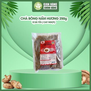 Chà Bông Nấm Hương Chay 250g Vị Sả Tỏi (Cay Ngọt) Nấm Tươi Cười