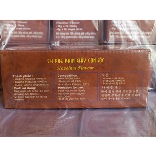 Cà phê Con Sóc Phin Lọc Nâu Đơn