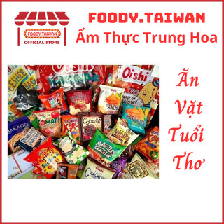 Đồ Ăn Vặt - Kẹo - Ô Mai - Socola - Bimbim Các Loại Siêu Ngon - Ăn Vặt Tuổi Thơ - foody.taiwan