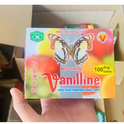 Bột Vani hiệu con Bướm vỉ 10 ống