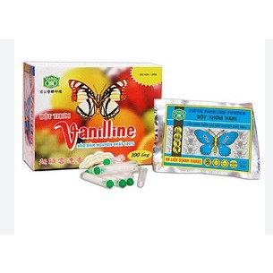 Bột Vani hiệu con Bướm vỉ 10 ống