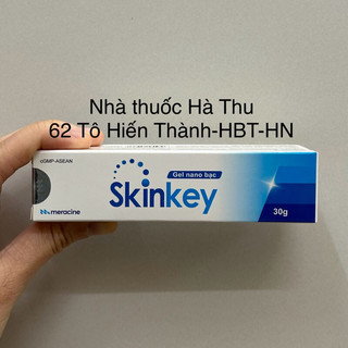 Kem Bôi Da Nano Bạc - Skinkey( Làm sạch da , mát dịu da, làm mờ sẹo, mờ thâm da )