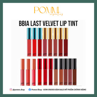 Son kem lì Bbia màu Last Velvet last lipstick