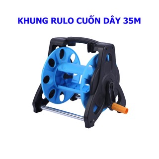 Bộ khung Rulo cuốn dây 35m, ống nước, dây bình bơm, dây điện