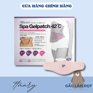 Miếng dán tan mỡ bụng hàn quốc spa gel patch 42°c