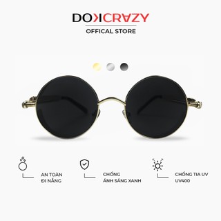 Kính mát cá tính STEAM DOKCRAZY mắt râm ngầu phong cách Punk độc đáo chống tia UV400, tia cực tím , unisex nam nữ