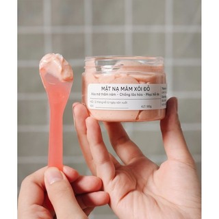 MẶT NẠ TƯƠI MÂM XÔI ĐỎ ( HOMEMADE FRESHMASK )