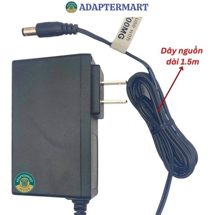 Dây nguồn 12v 3a cho Máy chấm công Vân Tay TFT600 xịn giá tốt