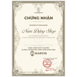 kem đánh răng Marvis Whitening Mint 85ml