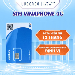 Sim 4G Vinaphone sim sử dụng định vị gps xe máy ô tô trẻ em miễn phí 12 Tháng